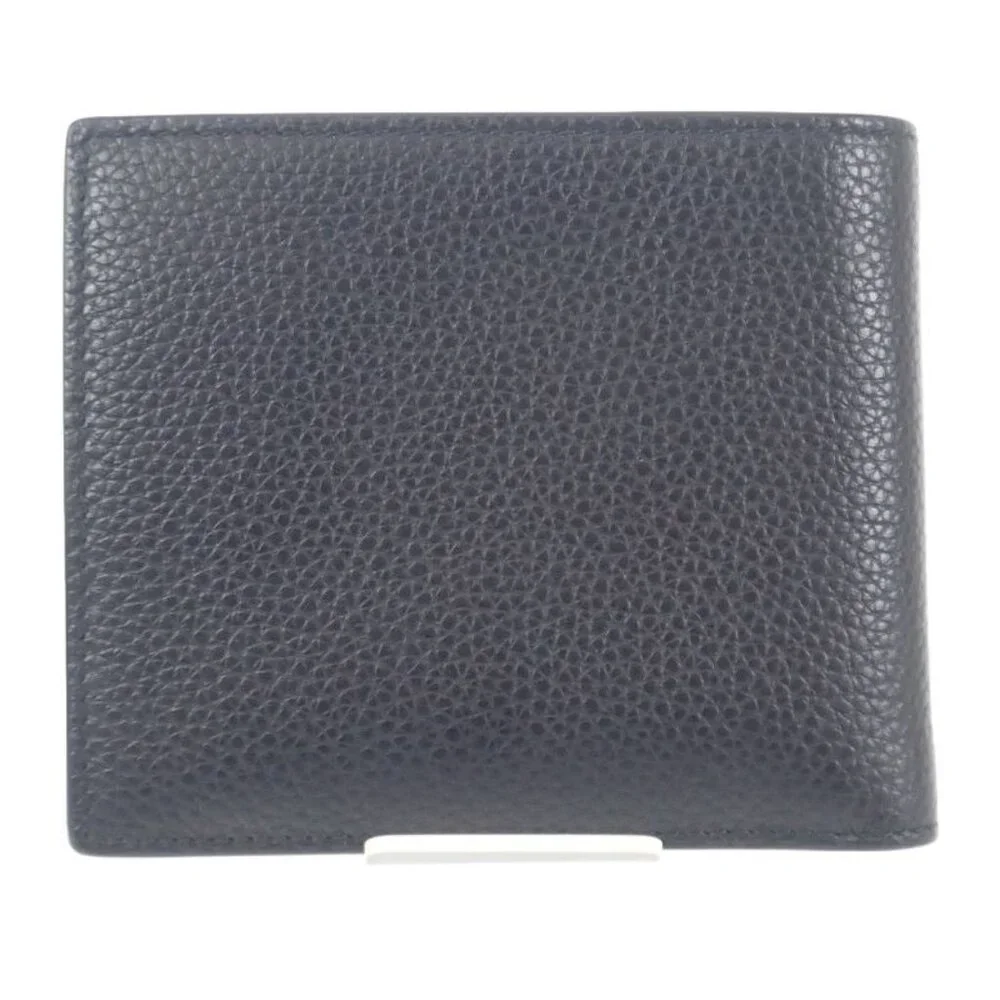 Christian Dior CD Icon Wallet 2 Cdi h00 N Bifold Wallet Grain Calf Leather - Picture 3 of 13